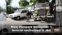 Meej Pampore encounter: 1 terrorist neutralized in Jammu and Kashmir