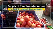 Supply of tomatoes decreases in Delhi
