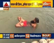 Swami Ramdev on India TV says you can easily perform all pranayam practices in water easily