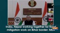 India, Nepal working together for flood mitigation work on Bihar border: MEA