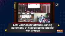 EAM Jaishankar attends signing ceremony of hydroelectric project with Bhutan