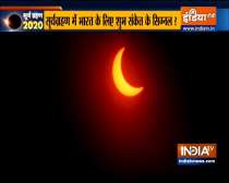 Know for how long the solar eclipse will be seen in parts of the country