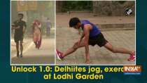 Unlock 1.0: Delhiites jog, exercise at Lodhi Garden