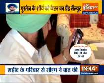 Punjab CM Amarinder Singh talks to Ladakh martyr Gurtej Singh