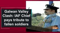 Galwan Valley clash: IAF Chief pays tribute to fallen soldiers