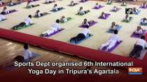 Sports Dept organised 6th International Yoga Day in Tripura