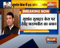 Devendra Fadnavis requests ED to probe misappropriation of funds in Sushant