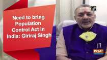 Need to bring Population Control Act in India: Giriraj Singh