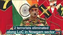 2 terrorists eliminated along LoC in Nowgam sector