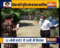 Priyanka Gandhi vacates government bungalow at Lodhi Estate in Delhi