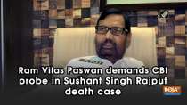 Ram Vilas Paswan demands CBI probe in Sushant Singh Rajput death case