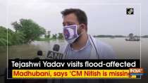 Tejashwi Yadav visits flood-affected Madhubani, says 