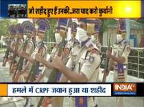 Tributes paid to the brave heart of CRPF who attained martyrdom in a terror attack at Sopore
