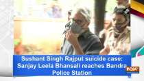 Sushant Singh Rajput suicide case: Sanjay Leela Bhansali reaches Bandra Police Station