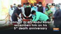 Family of Dr APJ Abdul Kalam remembers him on his 5th death anniversary