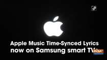 Apple Music Time-Synced Lyrics now on Samsung smart TVs