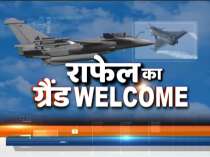 PM Modi and Home Minister Amit Shah welcome Rafale fighter jets in India