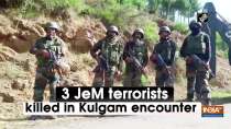 3 JeM terrorists killed in Kulgam encounter