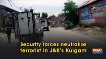 Security forces neutralise terrorist in JandK