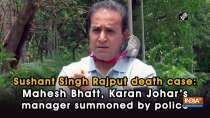 Sushant Singh Rajput death case: Mahesh Bhatt, Karan Johar