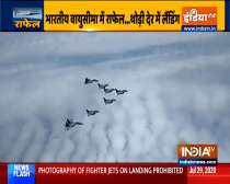 5 rafale fighter jets enter Indian air space