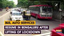 Bus, auto services resume in Bengaluru after lifting of lockdown