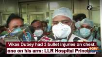 Vikas Dubey had 3 bullet injuries on chest, one on his arm: LLR Hospital Principal