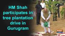 HM Shah participates in tree plantation drive in Gurugram