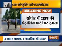 JK: Militants attack CRPF patrolling party in Sopore