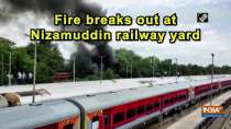 Fire breaks out at Nizamuddin railway yard