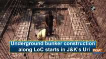 Underground bunker construction along LoC starts in J-K