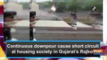 Continuous downpour cause short circuit at housing society in Gujarat