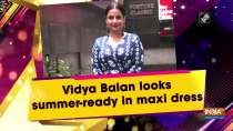 Vidya Balan looks summer-ready in maxi dress