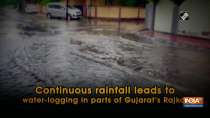 Continuous rainfall leads to water-logging in parts of Gujarat