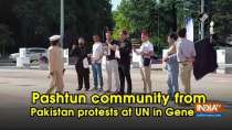 Pashtun community from Pakistan protests at UN in Geneva