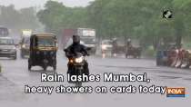 Rain lashes Mumbai, heavy showers on cards today