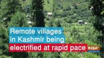 Remote villages in Kashmir being electrified at rapid pace