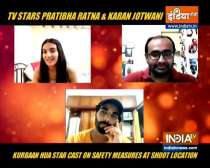 Qurbaan Hua stars Pratibha and Karan on safety precautions amid shoot