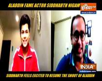  Actor Siddharth Nigam congratulates team on SBAS birthday!