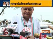 Horse trading was being done in Jaipur and Deputy CM himself was involve in it, says CM Ashok Gehlot