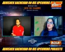 Abhishek Bachchan on his upcoming projects