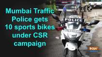 Mumbai Traffic Police gets 10 sports bikes under CSR campaign