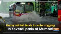 Heavy rainfall leads to water-logging in several parts of Mumbai