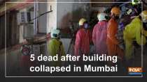 5 dead after building collapsed in Mumbai
