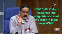 COVID-19: Oxford vaccine
