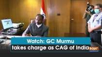 Watch: GC Murmu takes charge as CAG of India