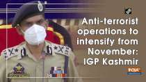 Anti-terrorist operations to intensify from November: IGP Kashmir