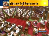 UP: Assembly session begins under Covid-19 shadow following social distancing norms