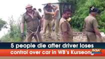 5 people die after driver loses control over car in WB