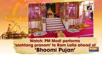 Watch: PM Modi performs 